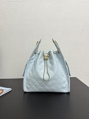 Chanel Medium 25C Hobo Bag Blue Caviar Gold 40x30x15cm - 1
