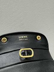 Loewe Medium Madrid Bag Supple Calfskin Black 29x11x23cm - 6