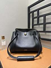 Loewe Medium Madrid Bag Supple Calfskin Black 29x11x23cm - 4