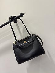 Loewe Medium Madrid Bag Supple Calfskin Black 29x11x23cm - 2