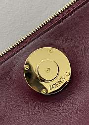 Loewe Medium Madrid Bag Supple Calfskin Wine 29x11x23cm - 6