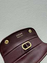 Loewe Medium Madrid Bag Supple Calfskin Wine 29x11x23cm - 3