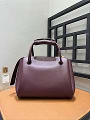 Loewe Medium Madrid Bag Supple Calfskin Wine 29x11x23cm - 2