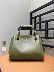 Loewe Medium Madrid Bag Supple Calfskin Green 29x11x23cm - 1