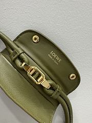 Loewe Medium Madrid Bag Supple Calfskin Green 29x11x23cm - 3
