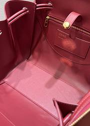 Loewe Medium Madrid Bag Supple Calfskin Red 29x11x23cm - 2