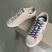 Golden Goose True-Star Pastel Pink Suede Sneaker - 3