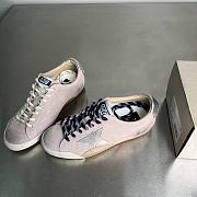 Golden Goose True-Star Pastel Pink Suede Sneaker - 2