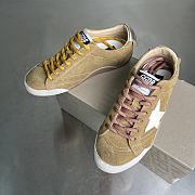 Golden Goose True-Star Pastel Tobacco Suede Sneaker - 4
