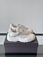 Valentino Gumboy Calfskin Sneaker White - 1