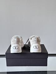 Valentino Gumboy Calfskin Sneaker White - 3