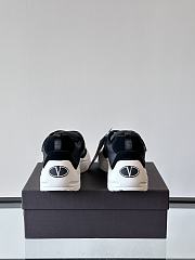 Valentino Gumboy Calfskin Sneaker Black - 5