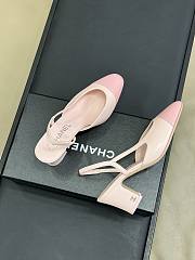 Chanel Slingback Pink Pump Heel 6cm - 4