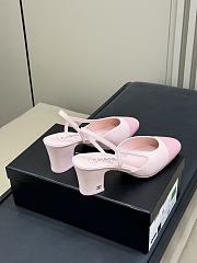 Chanel Slingback Pink Pump Heel 6cm - 2