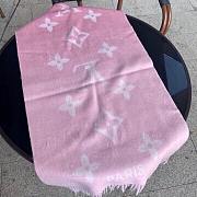 Louis Vuitton LV Reykjavik Gradient Rose Scarf 190x45cm - 4