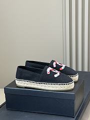 Chanel Espadrille Flat Black - 2