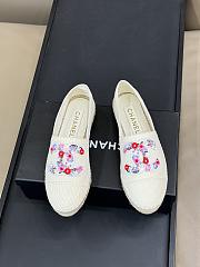 Chanel Espadrille Flat White - 1