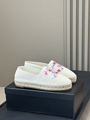 Chanel Espadrille Flat White - 2