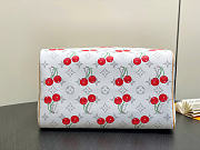 Louis Vuitton LV x TM Speedy Soft 30 Cherry White 30x21x17cm - 4