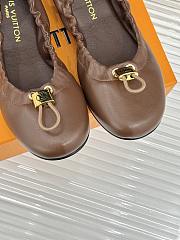 Louis Vuitton LV Nolita Flat Ballerina Cognac - 5