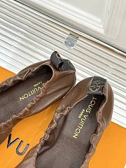Louis Vuitton LV Nolita Flat Ballerina Cognac - 4