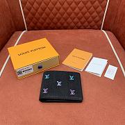 Louis Vuitton LV Multiple Wallet Denim 11.5x9x1.5cm - 4