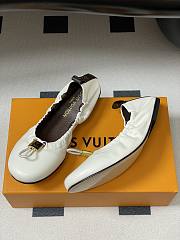 Louis Vuitton LV Nolita Flat Ballerina White - 4