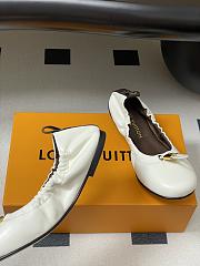 Louis Vuitton LV Nolita Flat Ballerina White - 2