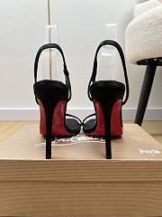 Christian Louboutin Rosalie 100mm Pumps Black Heel - 5