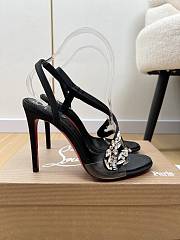 Christian Louboutin Rosalie 100mm Pumps Black Heel - 3
