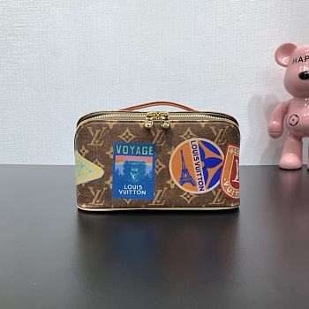 Louis Vuitton LV Toiletry Bag 2 Compartments 24x13x13cm
