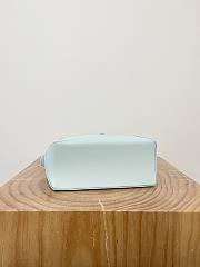 Loewe Puzzle Small Bag Blue 24x16x10cm - 2