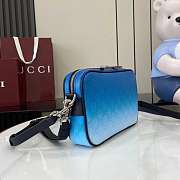 Gucci Chroma Small Crossbody Bag Blue 25x16x4.5cm - 5