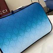 Gucci Chroma Small Crossbody Bag Blue 25x16x4.5cm - 2