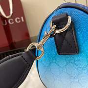 Gucci Chroma Small Cylinder Bag Blue 30x16x16cm - 6