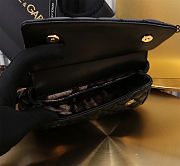 Dolce & Gabbana Sicily Small Leather Black 18x11x6cm - 6