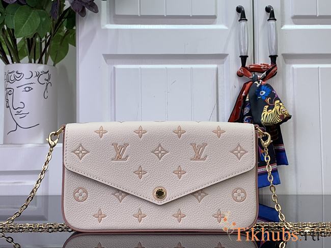 Louis Vuitton LV Pochette Felicie Eden 21x12x3cm - 1