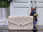 Louis Vuitton LV Pochette Felicie Eden 21x12x3cm - 1