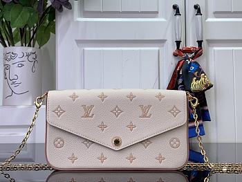 Louis Vuitton LV Pochette Felicie Eden 21x12x3cm
