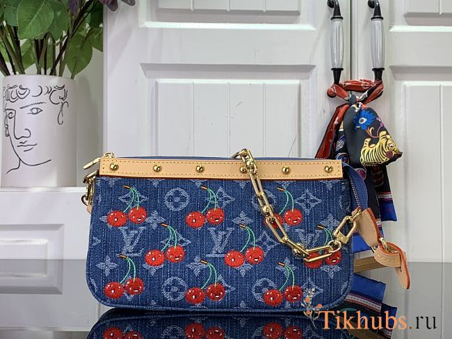 Louis Vuitton LV x TM Pochette Cherry 22x13x4cm - 1