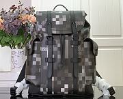 Louis Vuitton LV Christopher MM Black 44x38x12.5cm - 1