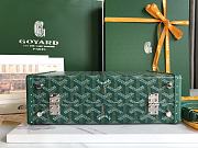 Goyard Goyardine Grand Hotel Trunk Bag Green 24.5x7.5x17cm - 2