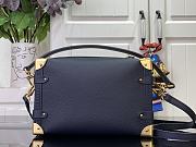 Louis Vuitton LV Side Trunk MM Bag Navy Blue 21x14x6cm - 2