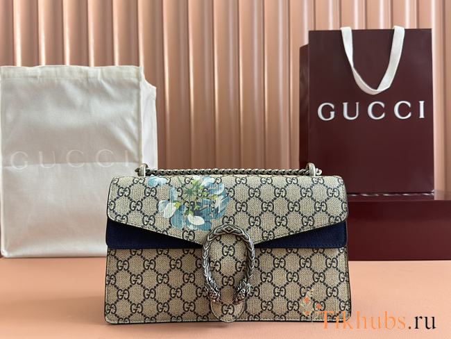 Gucci Dionysus Bag Bloom Blue 28x18x9cm - 1