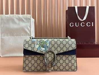 Gucci Dionysus Bag Bloom Blue 28x18x9cm
