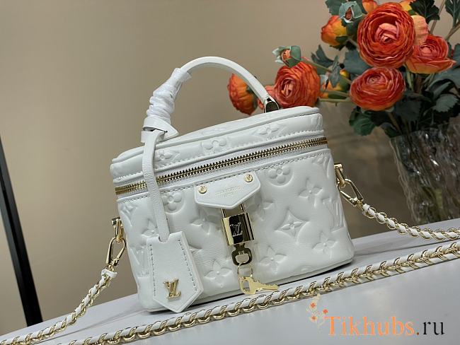 Louis Vuitton LV PM Vanity Bag Cream 19x13x11cm - 1