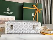 Goyard Goyardine Grand Hotel Trunk Bag White 24.5x7.5x17cm - 2