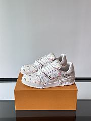 Louis Vuitton LV x TM Sneaker Trainer White - 3