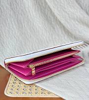 Louis Vuitton LV x TM Zippy Wallet White 19x10cm - 5