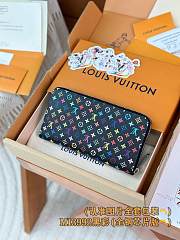 Louis Vuitton LV x TM Zippy Wallet Black 19x10cm - 2